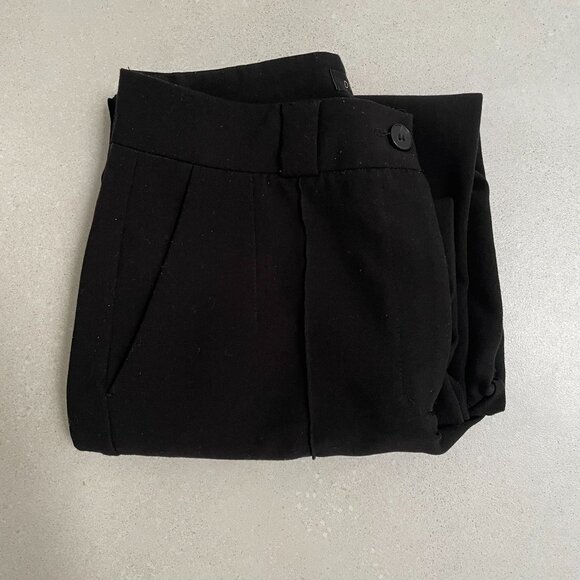 Wide-Leg Front Seam Dress Pants - Picture 5 of 5